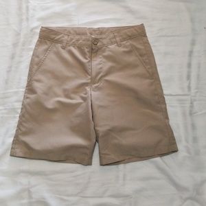 Boys Chaps khaki golf shorts